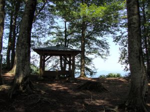 八塩山の東屋